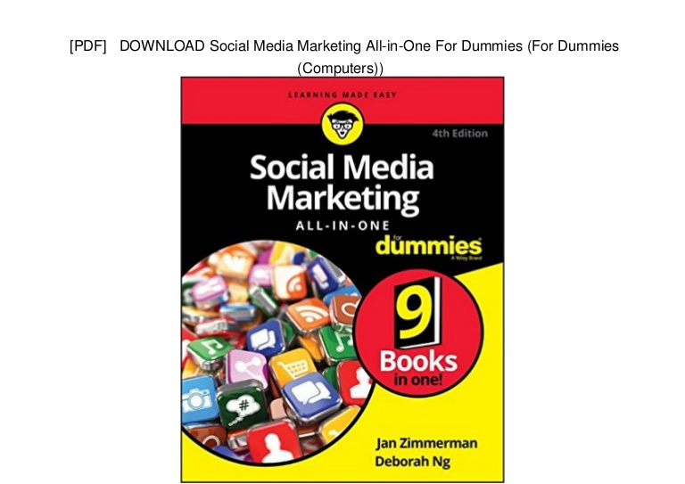 Social media marketing all-in-one for dummies 4th edition pdf download